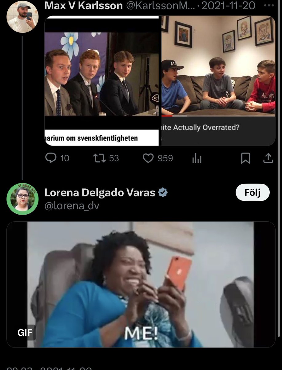 HerrHusis's tweet image. Här är inlägget i fråga som fick nästan 1 tusen likes.

Två riksdagsledamöter från Vänsterpartiet väljer att håna de tre svenska killarna som blivit förnedringsrånade i kommentarerna.

Flera vänsterkonton, bland annat medarbetare på Expo, har retweetat. 

Genuina psykopater.