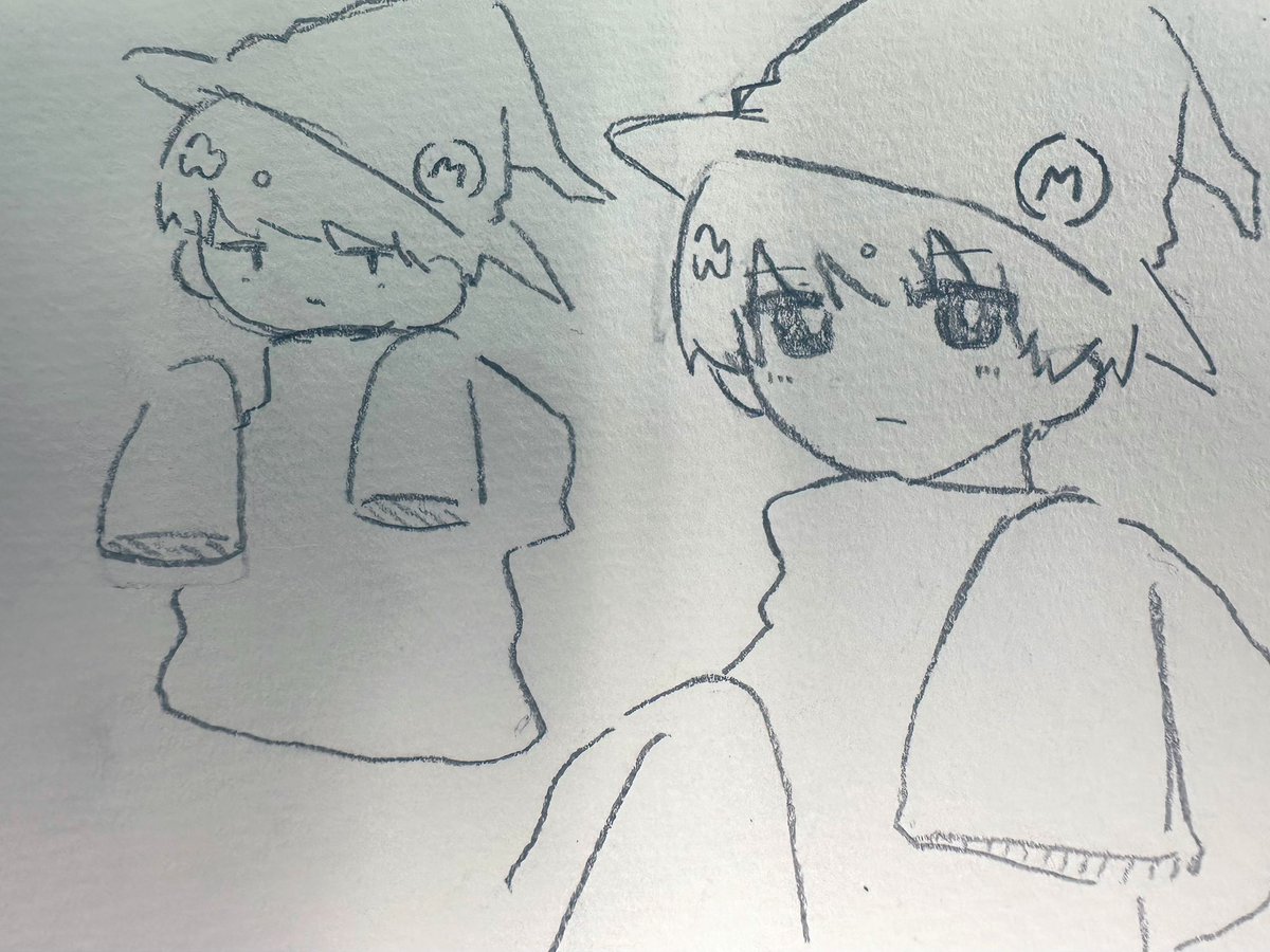 ftb_potato_'s tweet photo. キャラデザをまとめるために描いた絵
いつか本番描く予定……
#緑色さんご自由にどうぞ https://t.co/H2OI972d4E