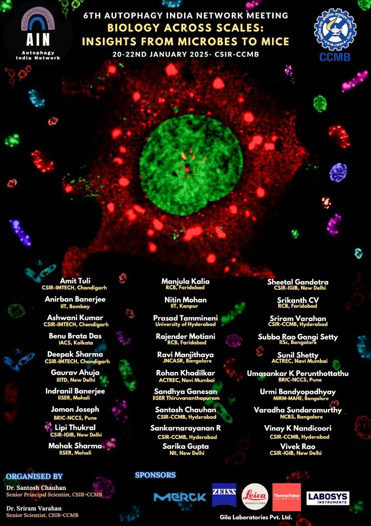 Santosh Chauhan (@chauhanlab_ils) on Twitter photo This time <a href="/ccmb_csir/">CCMB</a> ....Again it's time, for the gang to meet. Lots of Science and lots of 😎. <a href="/sriram_varahan/">Sriram Varahan</a> <a href="/Banerjeeiitb/">Anirban Banerjee</a> <a href="/MahakSharma23/">Mahak Sharma</a> <a href="/amit_tuli/">Amit Tuli</a> <a href="/benubrata/">BENU BRATA DAS (BBD Lab)</a> <a href="/ahuja_77/">Ahuja Lab</a> <a href="/indranilb4u/">Indranil Banerjee</a> <a href="/Sci_Lipi/">Lipi Thukral</a> <a href="/NitinRammohan/">Nitin Mohan</a> <a href="/tamminenilab/">Tamminenilab</a> <a href="/MotianiRaj1/">Rajender Motiani</a> <a href="/RaviManjithaya/">Ravi Manjithaya</a> <a href="/RohanKhadilkarr/">Rohan Khadilkar</a> This time <a href="/ccmb_csir/">CCMB</a> ....Again it's time, for the gang to meet. Lots of Science and lots of 😎. <a href="/sriram_varahan/">Sriram Varahan</a> <a href="/Banerjeeiitb/">Anirban Banerjee</a> <a href="/MahakSharma23/">Mahak Sharma</a> <a href="/amit_tuli/">Amit Tuli</a> <a href="/benubrata/">BENU BRATA DAS (BBD Lab)</a> <a href="/ahuja_77/">Ahuja Lab</a> <a href="/indranilb4u/">Indranil Banerjee</a> <a href="/Sci_Lipi/">Lipi Thukral</a> <a href="/NitinRammohan/">Nitin Mohan</a> <a href="/tamminenilab/">Tamminenilab</a> <a href="/MotianiRaj1/">Rajender Motiani</a> <a href="/RaviManjithaya/">Ravi Manjithaya</a> <a href="/RohanKhadilkarr/">Rohan Khadilkar</a>