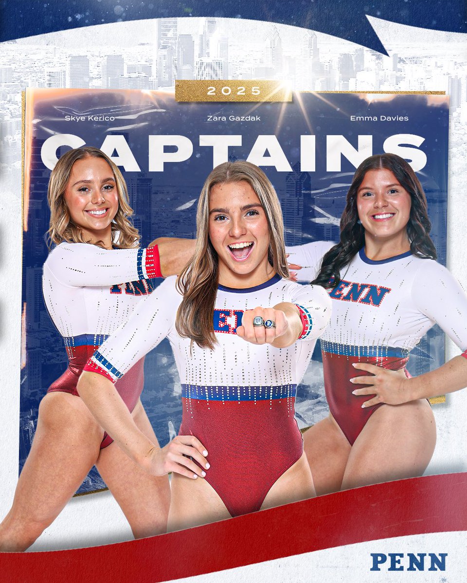 PennGym's tweet photo. Your 2025 Captains ๐คฉ
โค๏ธ๐ | #gopennfight https://t.co/GBGltV8mJD