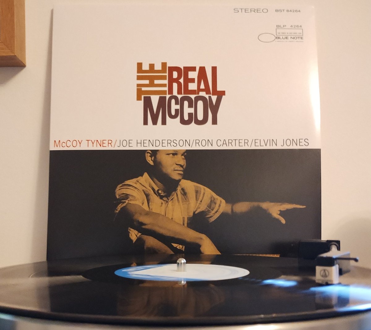 #NowPlaying
McCoy Tyner: The Real McCoy (Blue Note, 1967)
A cold January Sunday afternoon curled up on the sofa with good coffee in the company of Tyner &amp; friends ❤️