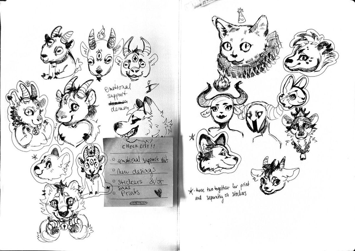 Some Sketchbook dump again~ 1/2

#furry #sketch #art