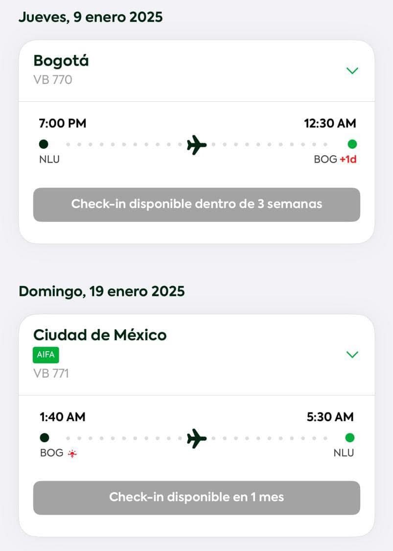 Amigos! Estoy vendiendo 3 vuelos a Bogotá, Colombia. Baratísimos ✨🤭

#NuNew #viajes #Colombia #vivaaerobús #venta #viral