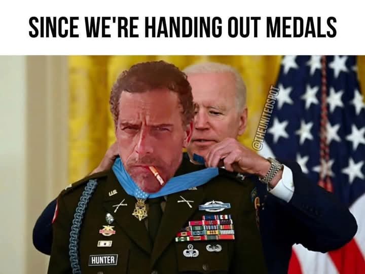 Why stop at the medal of freedom?