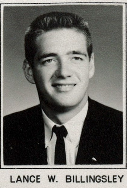 We remember, and deeply mourn the loss of...
   Lance William Billingsley          
   Class of 1961
   April 18, 1940 - December 27, 2024                        
   As you enter the Chapter Eternal, know that so many 
   Brothers will miss you dearly.
   parsellfuneralhomes.com/obituaries/Lan…