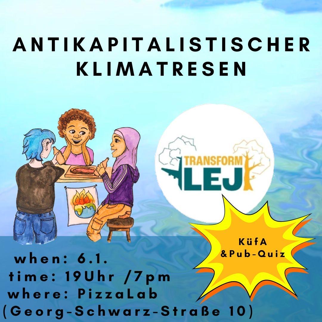 Wir sehen uns morgen beim Klimatresen! ✊