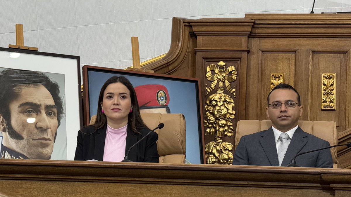 Instalación, elección y juramentación de la Junta Directiva de la <a href="/Asamblea_Ven/">Asamblea Nacional 🇻🇪</a> periodo 2025-2026 . Ratificados en sus cargos, pdte <a href="/jorgerpsuv/">Jorge Rodríguez</a>, primer vicepte <a href="/pinfantea/">Pedro Infante A.</a> y segunda vicepta <a href="/AmkValentina/">América Valiente🇻🇪</a> . Secretaria María Alejandra Hernández y subsecretario José Molina .
