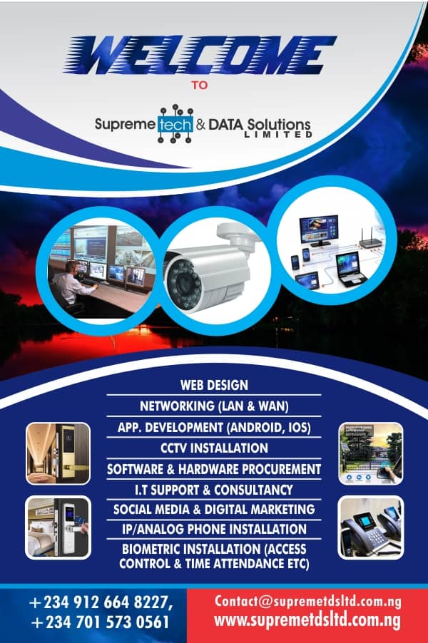 nobsmall's tweet image. visit supremetdsltd.com.ng for your I.C.T services... #icttraffic #portharcourt #camera #CCTV #installation