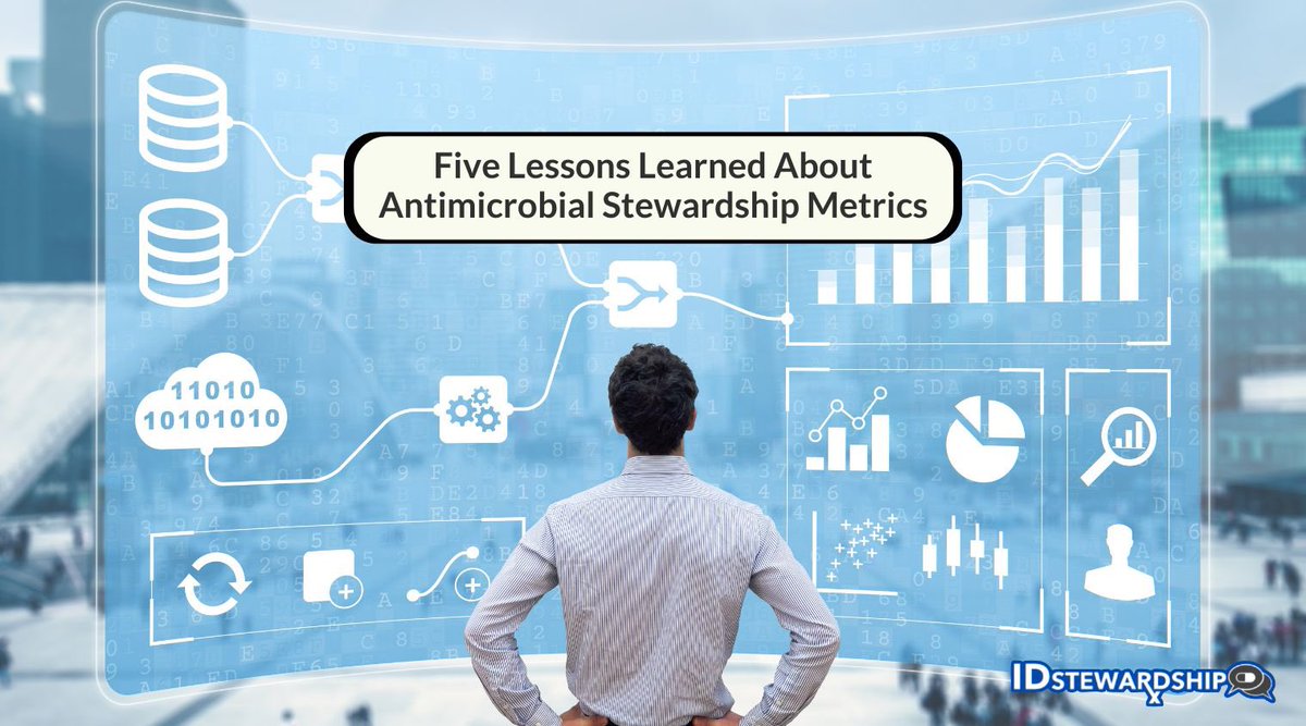 📖 Here is my latest blog post, in which I share tips and tricks for working with antimicrobial stewardship metrics. 

📲 idstewardship.com/five-lessons-l…

Have a tip to add? 🤔 

#IDtwitter #TwitteRx #IDxPosts