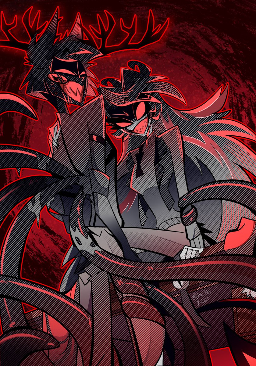 They’re starting off the new year right! 👀🔥 go wish a happy birthday to our master chef <a href="/Cess_Nea/">🧁 Cessy Janea 🧁</a> who made this spicy cuisine for me on her special day!🎉

#charlastor #HazbinHotel #HazbinHotelFanart #HazbinHotelAlastor #HazbinHotelCharlie #Чарластор #阿拉查 #アラチャ #찰래스터