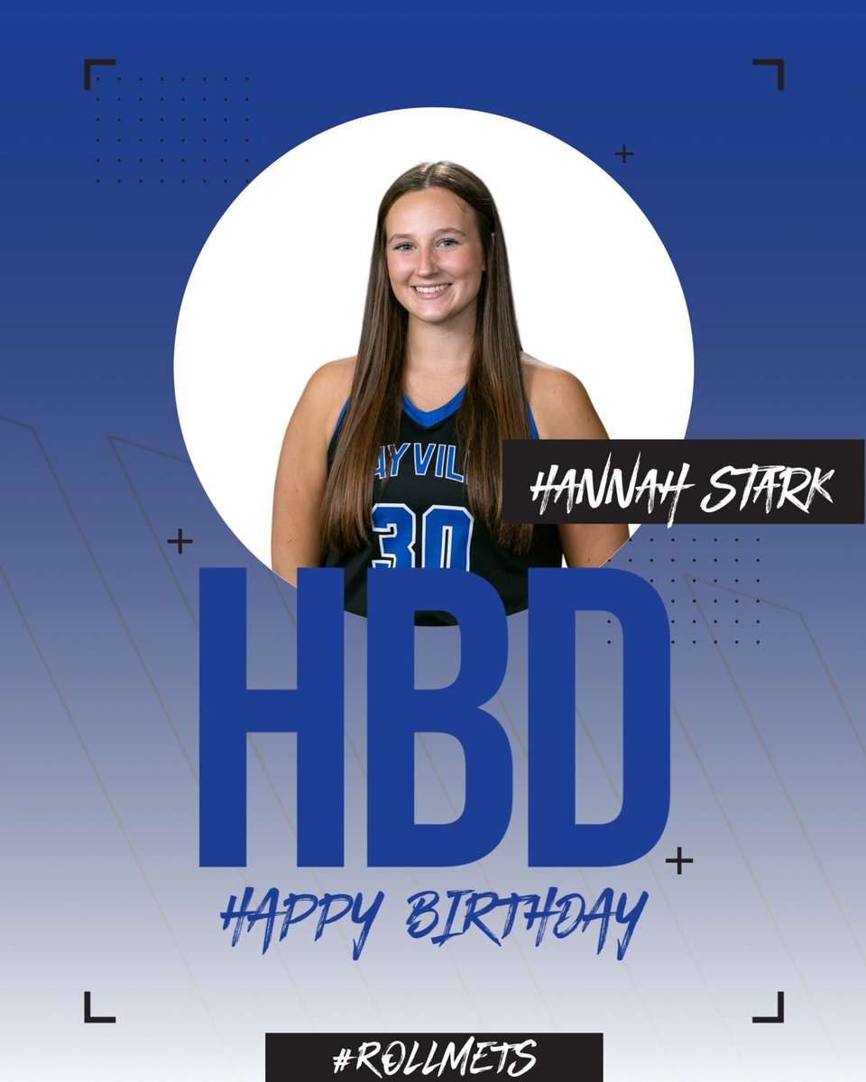 Happy birthday Hannah 🎉 🎂 So grateful for what you bring to the team both on and off the court! Hope you have a great day with friends and family!!! 
#RollMets