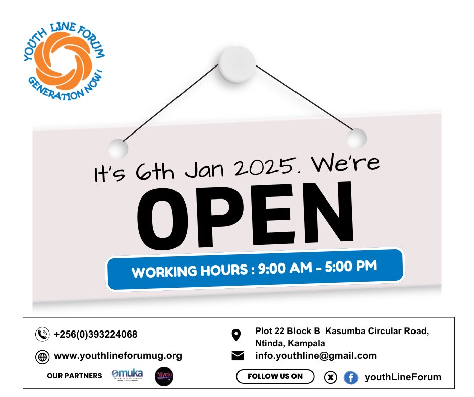 Youth Line Forum (@youthlineforum) on Twitter photo We are open for 2025!
<a href="/YouthLineForum/">Youth Line Forum</a> is here to collaborate, empower, and inspire young leaders.
Let us make this year one of growth, impact, and transformation. #YouthLineForum #nowgeneration We are open for 2025!
<a href="/YouthLineForum/">Youth Line Forum</a> is here to collaborate, empower, and inspire young leaders.
Let us make this year one of growth, impact, and transformation. #YouthLineForum #nowgeneration