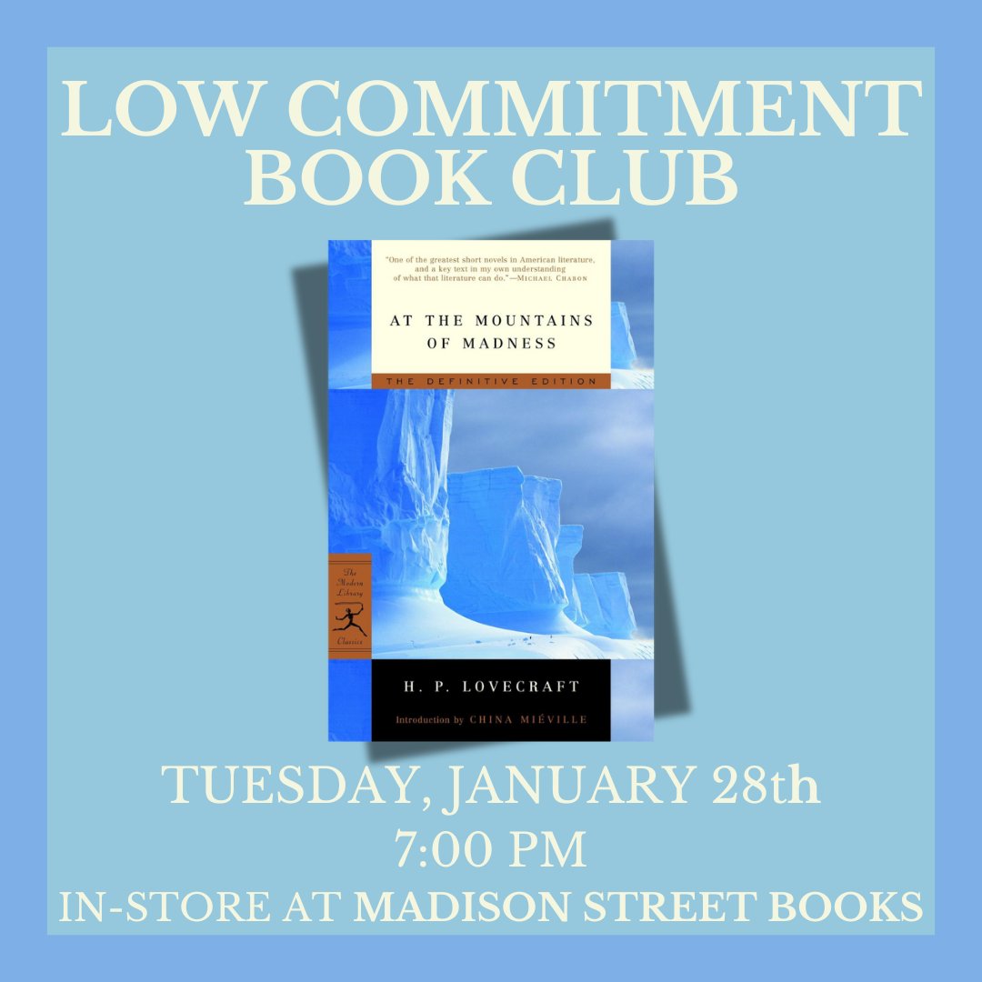 Madison Street Books tweet media