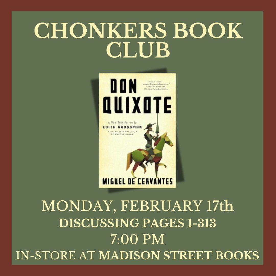 Madison Street Books tweet media
