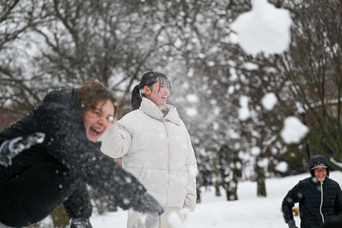 With Centre's campus a winter wonderland, students made the most of a snowy Sunday, from snowman building to sledding and maybe even some snowball wars. 

💼 Luke Napier, class of 2026