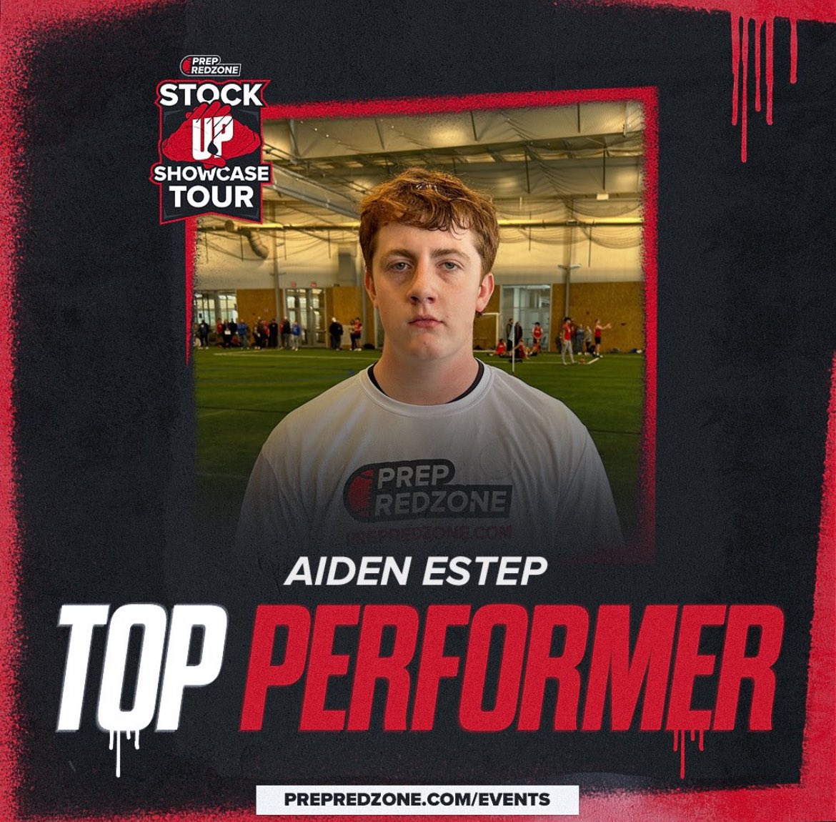Aiden Estep (@aidenestep) on Twitter photo Thank you <a href="/PrepRedzoneWV/">Prep Redzone West Virginia</a> for the invite and a great camp. Thankful to be named a top performer in the D Line group. Thank you <a href="/PrepRedzoneWV/">Prep Redzone West Virginia</a> for the invite and a great camp. Thankful to be named a top performer in the D Line group.