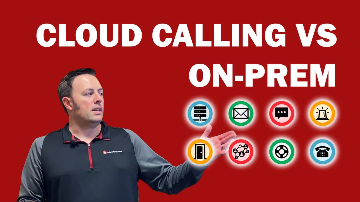 NSIguy's tweet image. Cloud Calling vs. On-Premise - YouTube hubs.ly/Q0316_L30 #CloudCollaboration #OnPremSolutions #HybridSolutions #UnifiedCommunications #TechInsights #ITInfrastructure #CollaborationTools