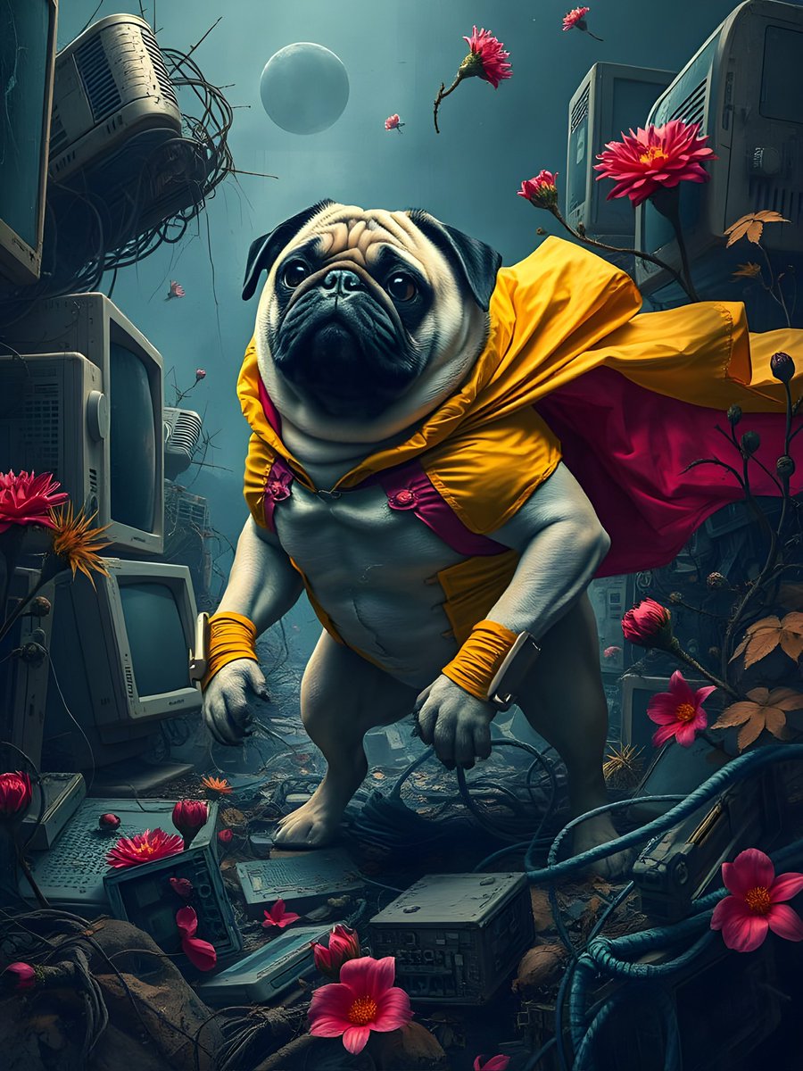 🔥 SOLD 🔥 SOLD 🔥 SOLD 🔥 

Thank you so much my wonderful frens for collecting my art 🙏 I'm so happy 🥰
Editions still available, links below in comments 👇 

Happy New Year OE collected by <a href="/zahra__haeri/">Zahra Haeri</a> 🙏
Flower Power LE collected by @s00spicy and <a href="/sbtwolf/">bcrandall805 (Bobby) NFTNYC 2025 DRIP Sol Tez Eth</a> 🙏
SuperPug #2