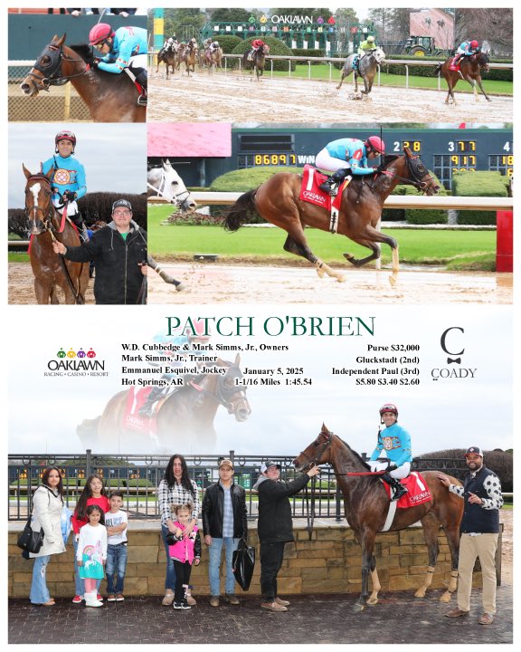 Mark Simms (@simmsjrracing1) on Twitter photo First trip to <a href="/OaklawnRacing/">Oaklawn Hot Springs</a> and we left with a 🥇. Heck of a ride by Manny! Congrats to my man Bill Cubbedge and thanks to all the folks who helped us this weekend!! @CoadyPhoto <a href="/vinerysales/">Vinery Sales</a> First trip to <a href="/OaklawnRacing/">Oaklawn Hot Springs</a> and we left with a 🥇. Heck of a ride by Manny! Congrats to my man Bill Cubbedge and thanks to all the folks who helped us this weekend!! @CoadyPhoto <a href="/vinerysales/">Vinery Sales</a>