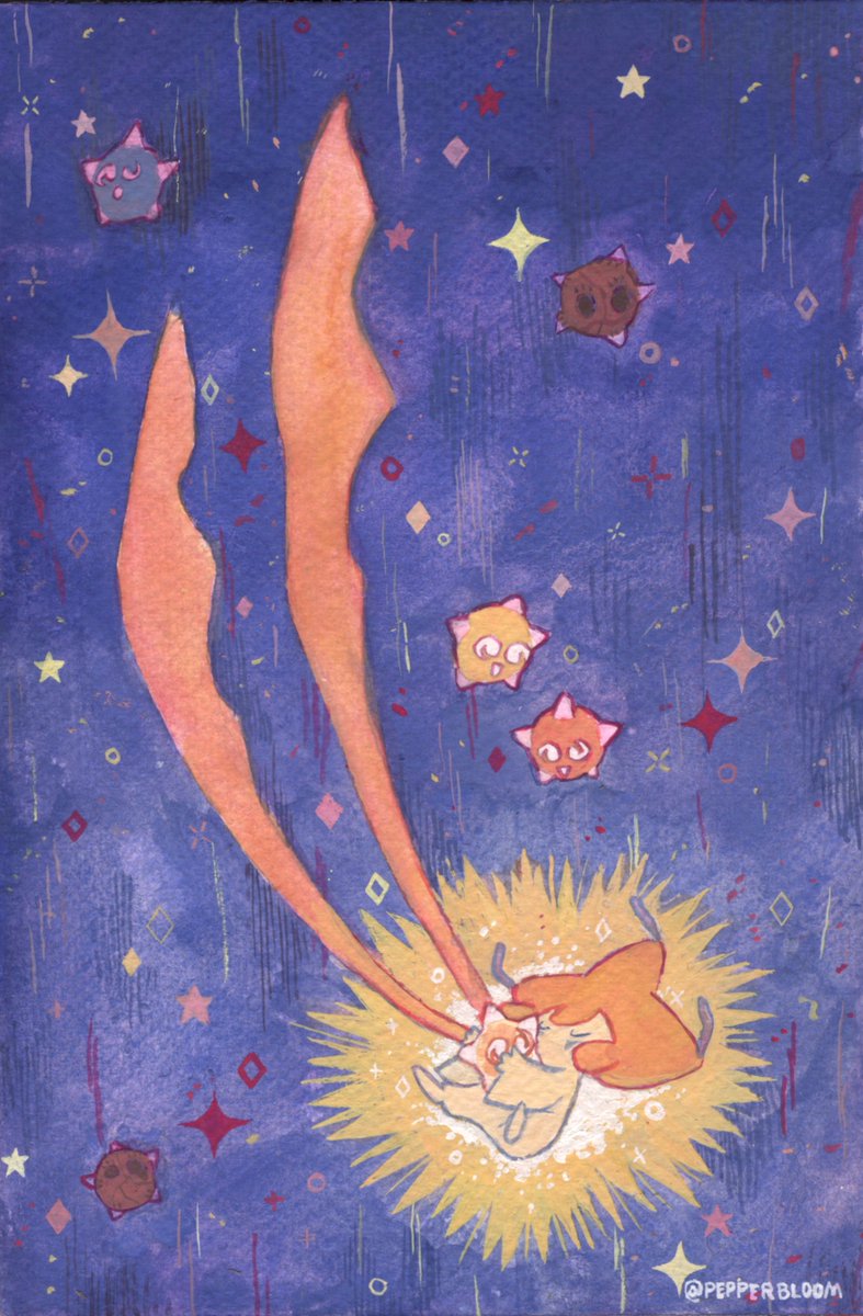pepperbloom's tweet image. NOW OPEN: skeb-style pokemon commissions!
get your fave species or pkmn OC rendered in sparkly gouache. $70 + optional $8 shipping. ko-fi.com/pepperbloom/co…
all proceeds (minus shipping) will be donated to @AbdulrhmanHajaj's survival & evacuation GFM. gofund.me/ac177301