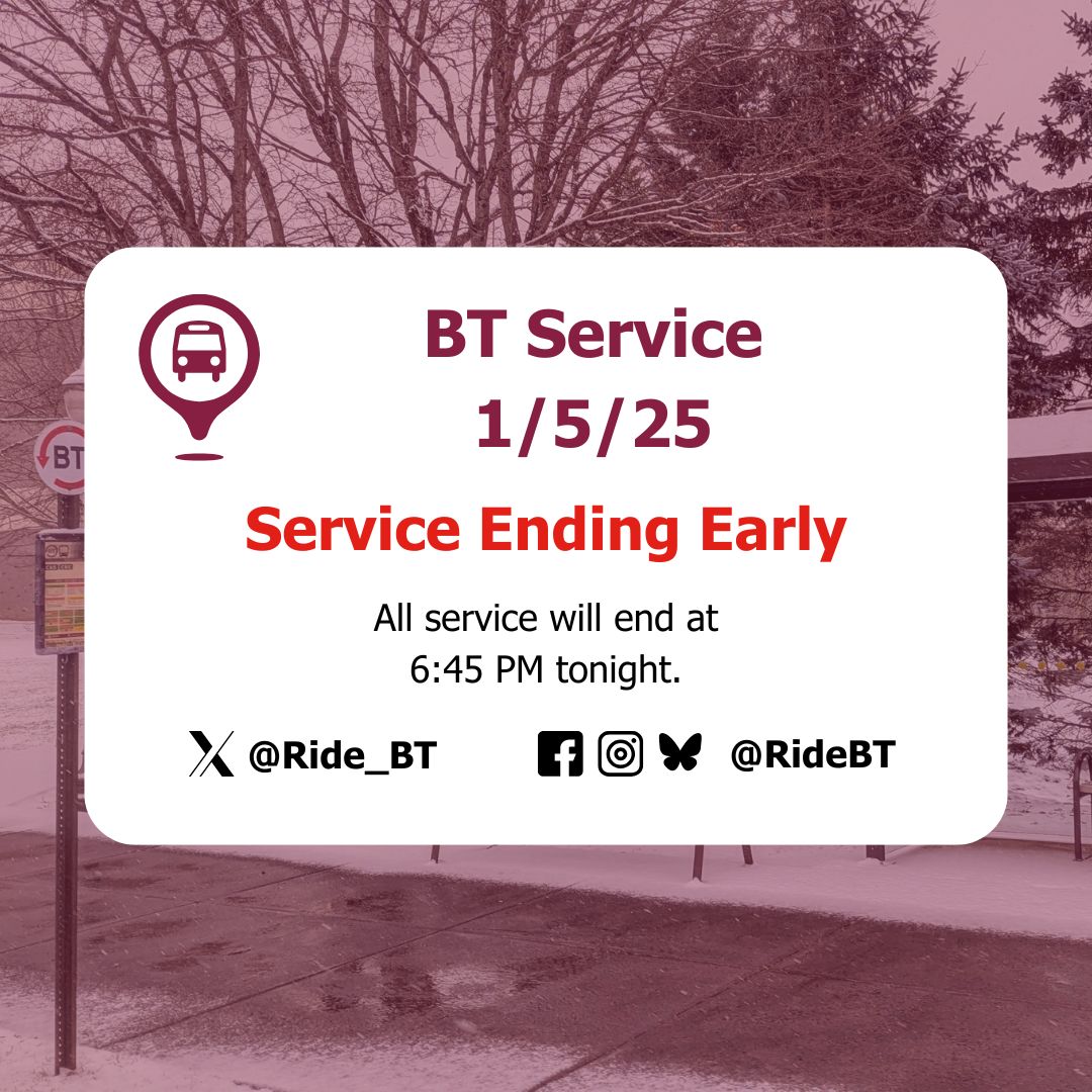 Blacksburg Transit tweet media