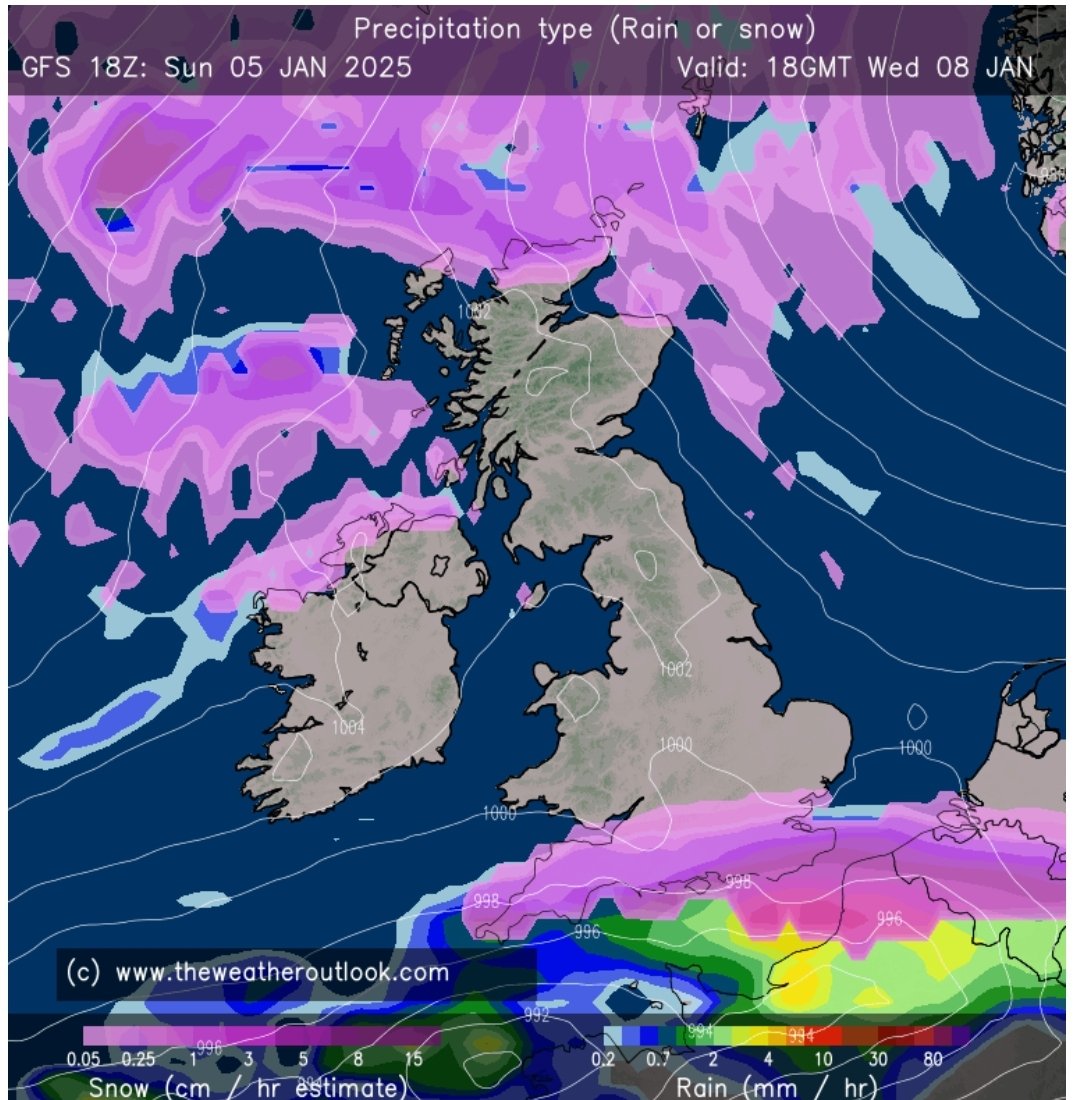 pooleweatheruk's tweet image. GFS 18z is an absoloute stonker for the south