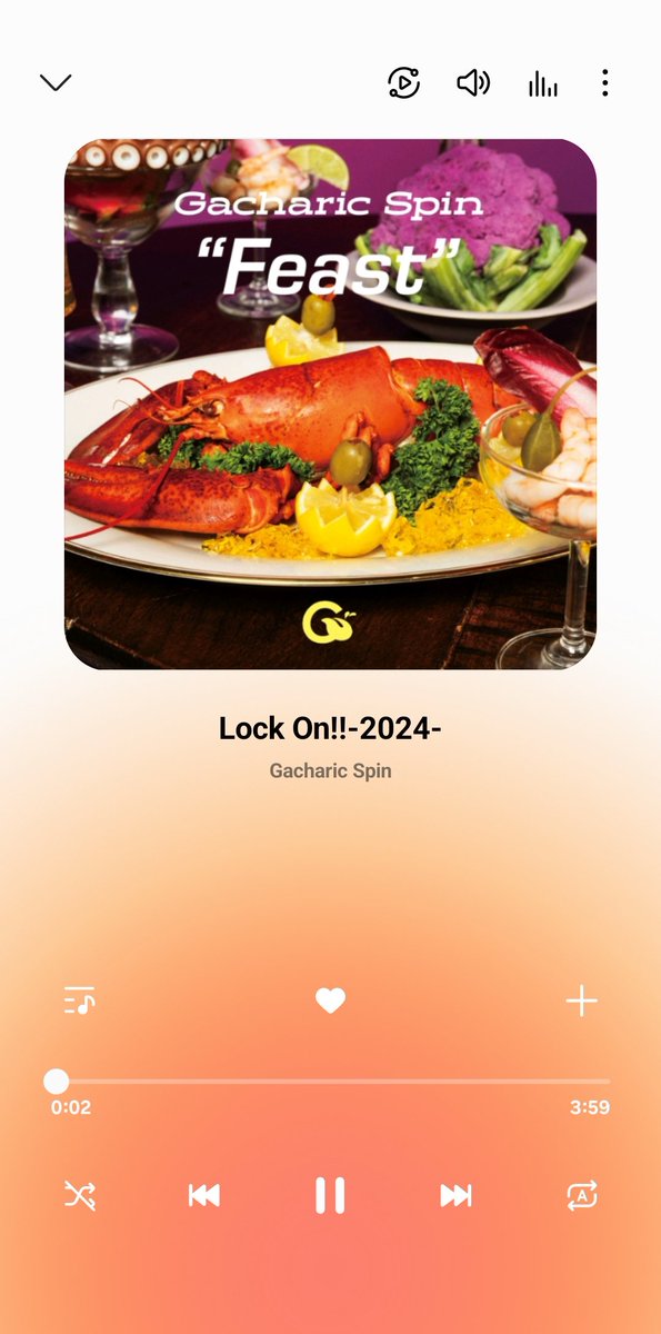 qUcrHISv0x753jH's tweet image. 今日のテンションブチアゲナンバー‼️
Gacharic Spin - Lock On!!-2024-
youtu.be/BO3PYdCrH6E?fe…
(Official Live Video)
#GacharicSpin 
#ガチャリックスピン
#LockOn 
#2024100915thAnniversaryFullAlbumリリース
#Feast 
#20242025ZeppTOUR 
#GACHABOXX