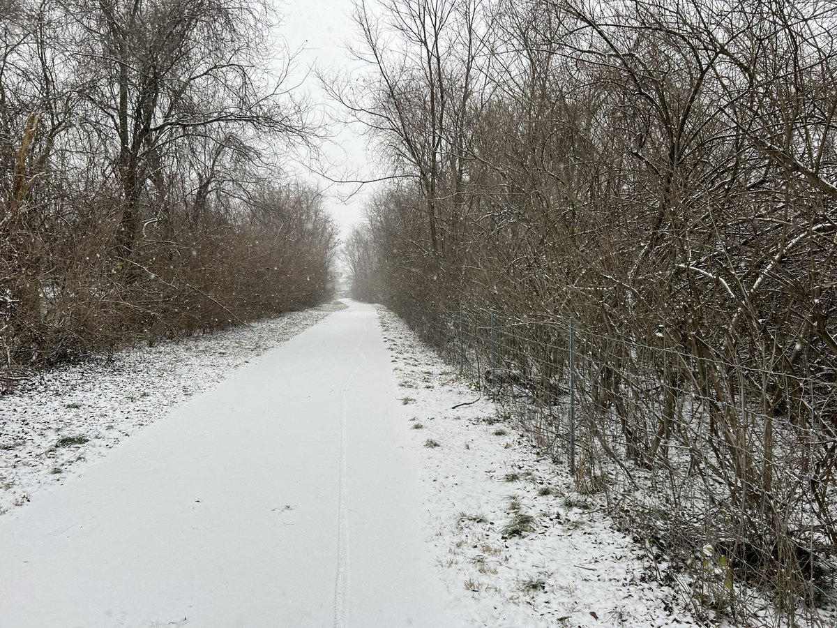 CDGoble's tweet image. 2 and a half snowy miles today. So much fun! #running #runforGod #runningover50