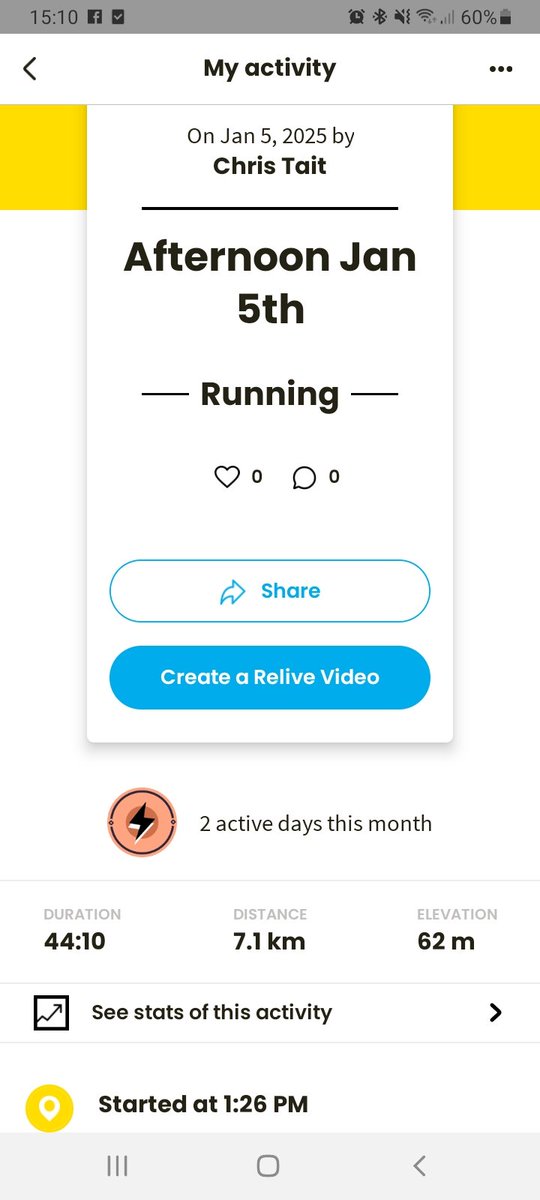 chrisboxing2411's tweet image. Day 2 and it was hard going but more comfortable than yesterday🏃♂️👍🏻
If I can just get up and out again tomorrow morning I'll be happy because the 3rd day in a row is always the hardest but when we get past that then we can kick on from there!
Just believe in yourself....