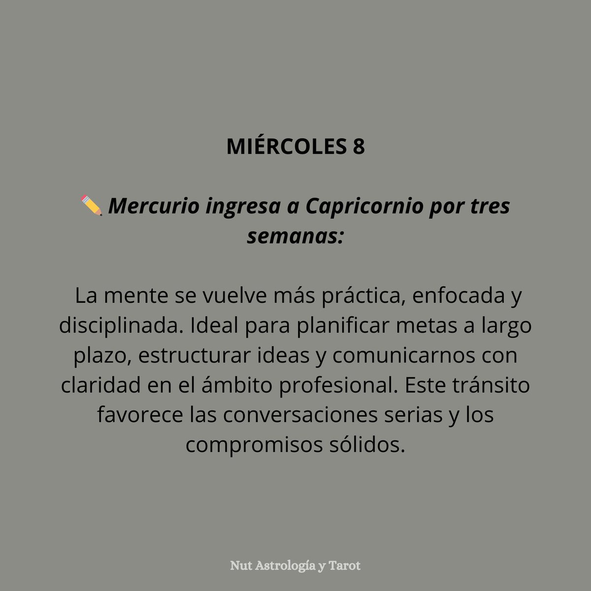 NUTastrologa's tweet photo. AGENDA ASTRAL 6 al 12 de enero 2025 ✨
#AgendaAstral #Astrología2025 #EnergíaCósmica #MarteRetrógrado #MercurioEnCapricornio #LunaEnGéminis #SolTrígonoUrano https://t.co/EhTtBiFDfp