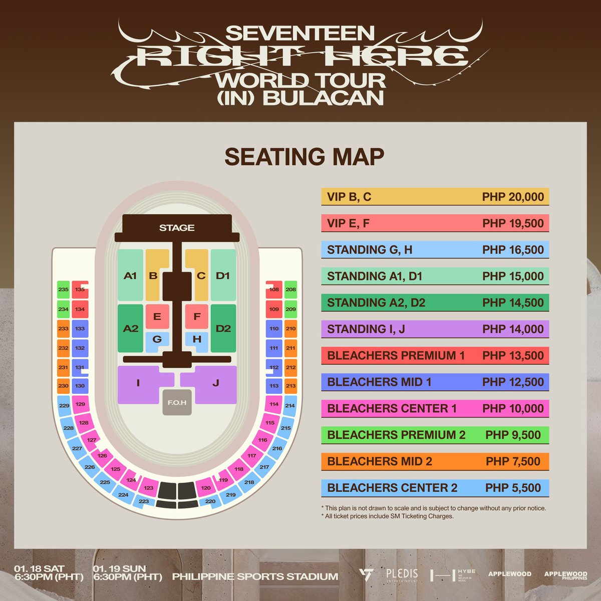 suaycartz's tweet photo. #suaysells ␥ wts lfb ph

᭝  17 right here in bulacan (day 1)
७ (3) standing d1
७ 15,300 (15k ticket/300 fee) each
७ secured during carats presale
    𐑺 loc: las piñas, mm (willing to do meet up to claim physical tix)

t. seventeen 17 right here concert ticket https://t.co/N2XtDdg5jW