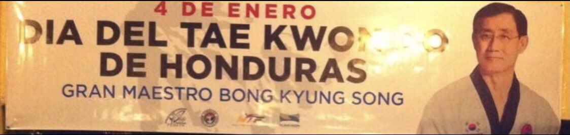 FenathTKD's tweet photo. Honor a nuestro Gran Maestro de Maestros !!!

Bong Kyung Song 

Hoy 4 de enero del 2025 se celebra el Día Nacional del Tae Kwon Do en Honduras en honor al Cumpleaños del Maestro Bong Kyung Song.

                      "Felicidades       Taekwondoistas de Honduras" https://t.co/oDsHBPqMkj