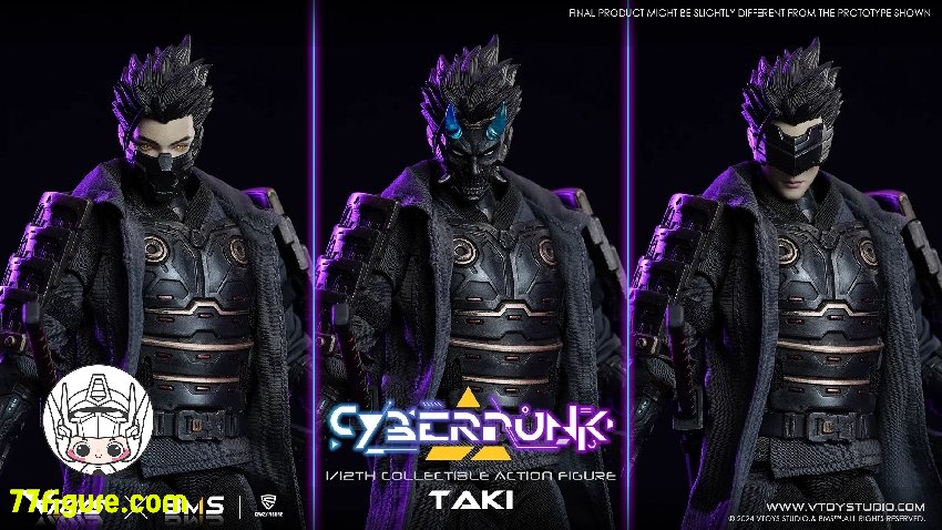 VTOYS X BMS 1/12 サイバーパンク 武士 滝 VTOYS X BMS 1/12 サイバーパンク 武士 滝 予約特典あり VSD010