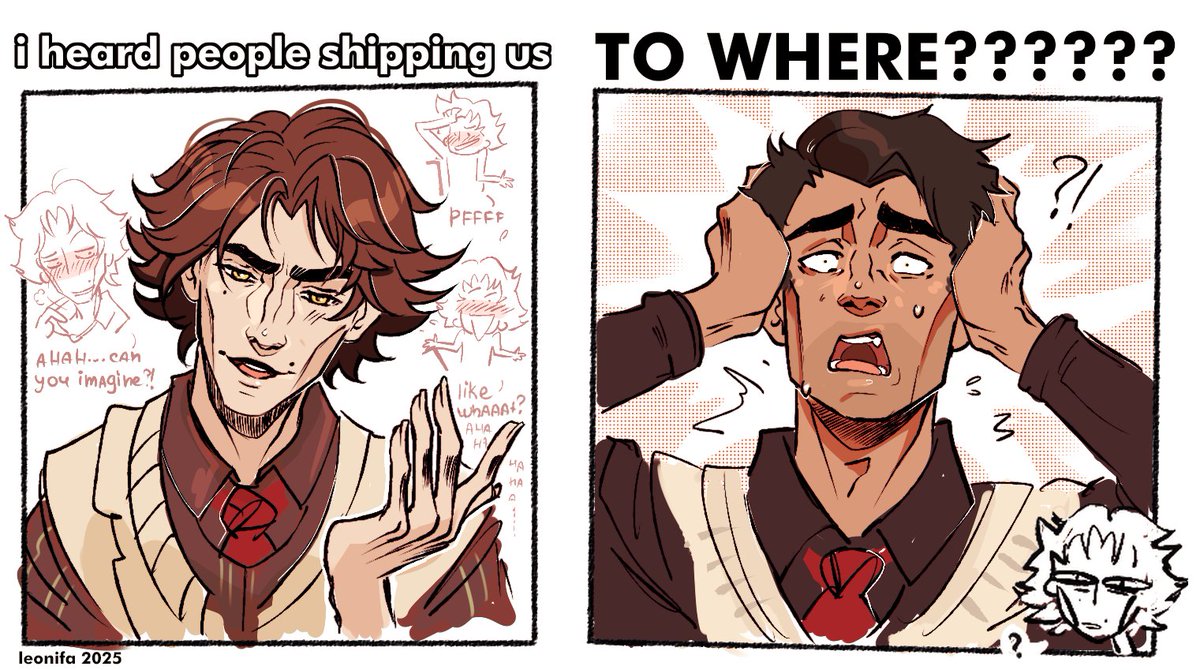 #jayvik #arcane #Jayce #Viktor

our silly little himbo...😔