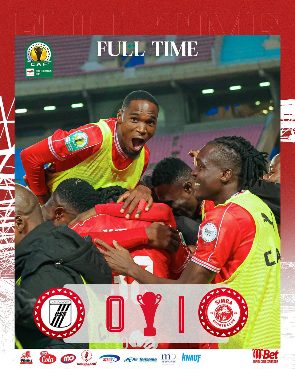 THIS IS SIMBA 🦁 #TotalEnergiesCAFCC #WenyeNchi #NguvuMoja