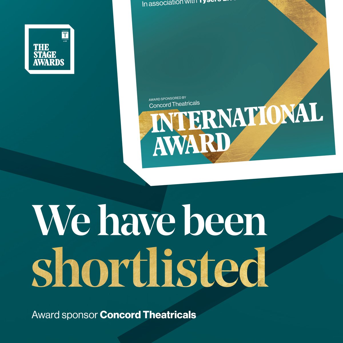 WE'RE SHORTLISTED! 

Our epic #Agreement has been shortlisted for the International Award from The Stage Awards 2025! This landmark play from Owen McCafferty returned by popular demand earlier this year then onto tour in New York and Dublin!

#TheStageAwards