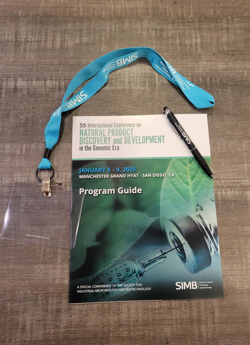 Registration for 5th International Conference on Natural Product Discovery and Development in the Genomic Era is now open! Collect your registration materials in the Coronado Foyer. If you haven't signed up in advance, you can register on-site. buff.ly/4h5eQ3n #NP2025