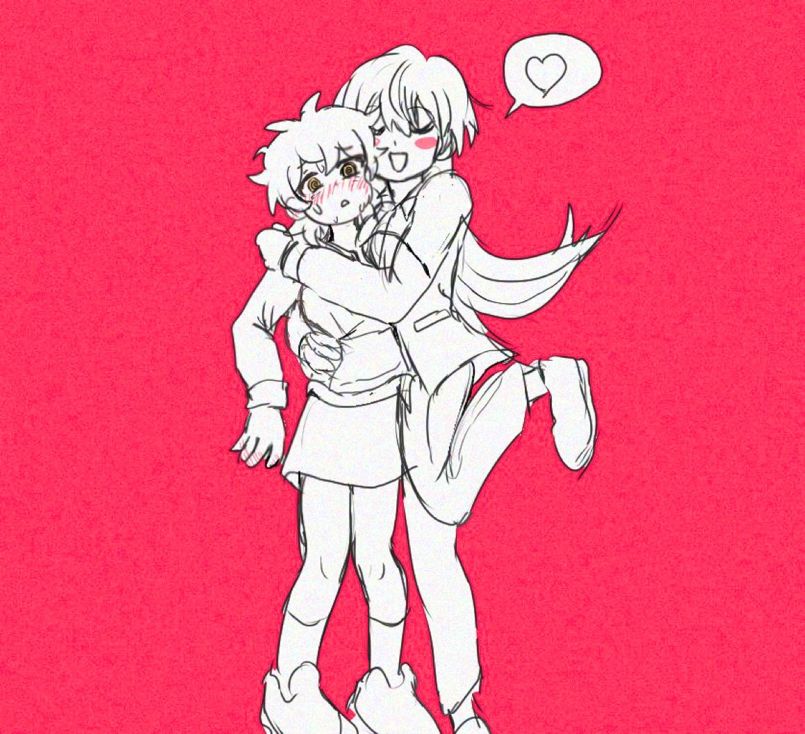 souap_a's tweet image. 낙서긴한데….요런 느낌의 뇨타가 좋다,…..