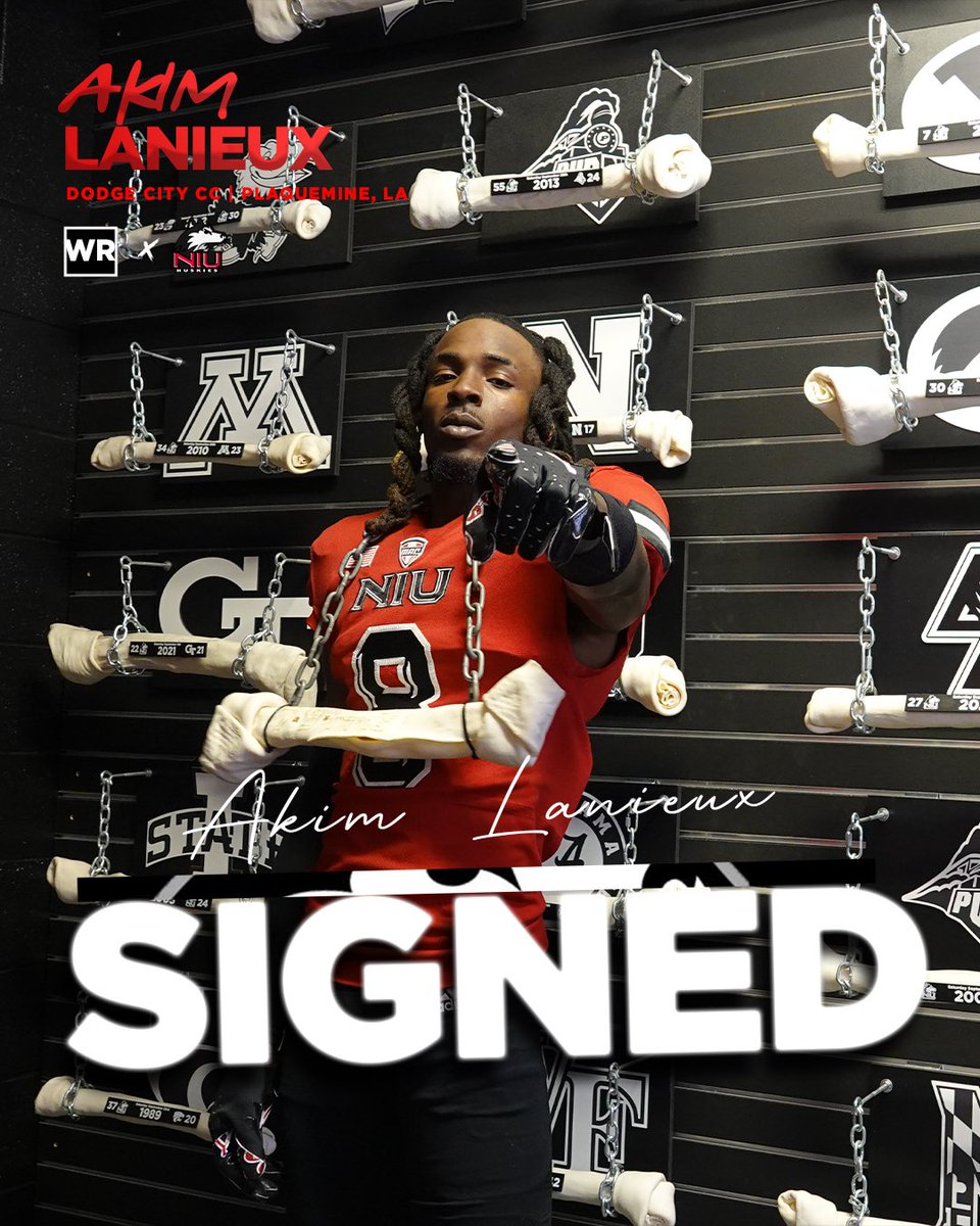 Added another playmaker at WR with size and length! Welcome to the family @akimlanieux ! 
#HU2KIE5 | #TheHardWay