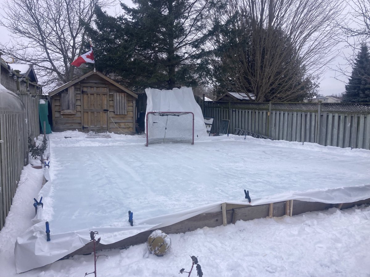 Back in business.
⁦<a href="/backyrdicerinks/">Backyard Ice Rinks Community</a>⁩ ⁦<a href="/RinkWatchOrg/">RinkWatch</a>⁩ ⁦<a href="/OutdoorRinks2/">Kitchener Outdoor Rinks</a>⁩