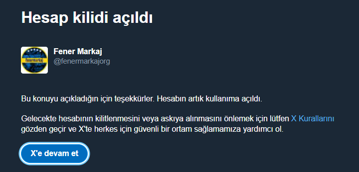 Ali Koç'un paralı trollerine karşı olduğum için hesap sürekli saldırı altında, destek amaçlı rica etsem ment,rt vs. atar mısınız renktaşlar şimdiden teşekkürler. YÖNETİM İSTİFA!