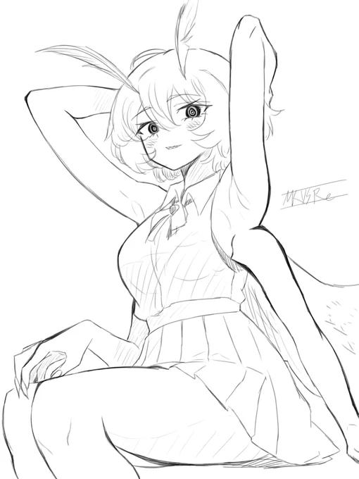 多碗蛾ガール落書き
名前はまだない 