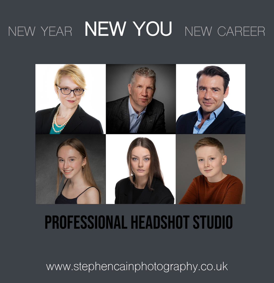 Transform Yourself This New Year with a Fresh Start
PROFESSIONAL HEADSHOTS – Wrexham Studio
Limited Time Offer Only £150
45-Minute Studio Experience 
Receive 6 Expertly Edited Photos 
Reserve Your Spot at - stephencainphotography.co.uk/booking
#headshot #actorsheadshots #castingheadshots