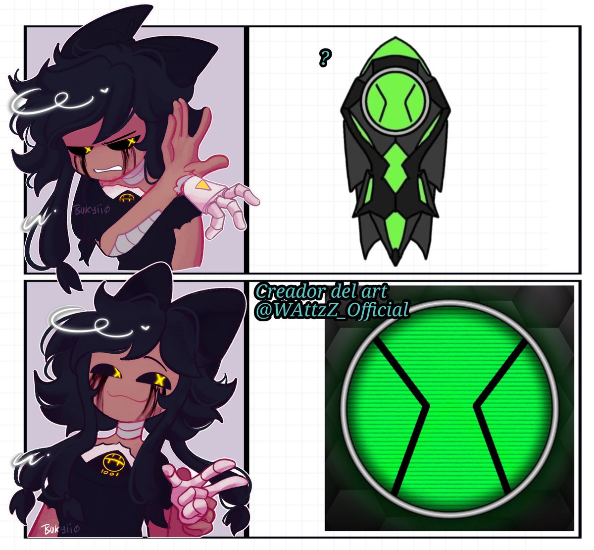 DonComicGAJPA's tweet photo. Los creadores de los art son @monocromia02 @Tomcrft1 @metalmadnessxz @WAttzZ_Official y @RotecG14337
#Chaquetrix #Ben10 #Ben10classic #Ben10Art #ben10fanart #logos #logo #Mecamorfo #mudredrones #Halloween #Navidad #art #carnitrix #monocromia02 #Rotec #Cyrus #WAttzZ_Official #oc https://t.co/eGvlVkCX1J