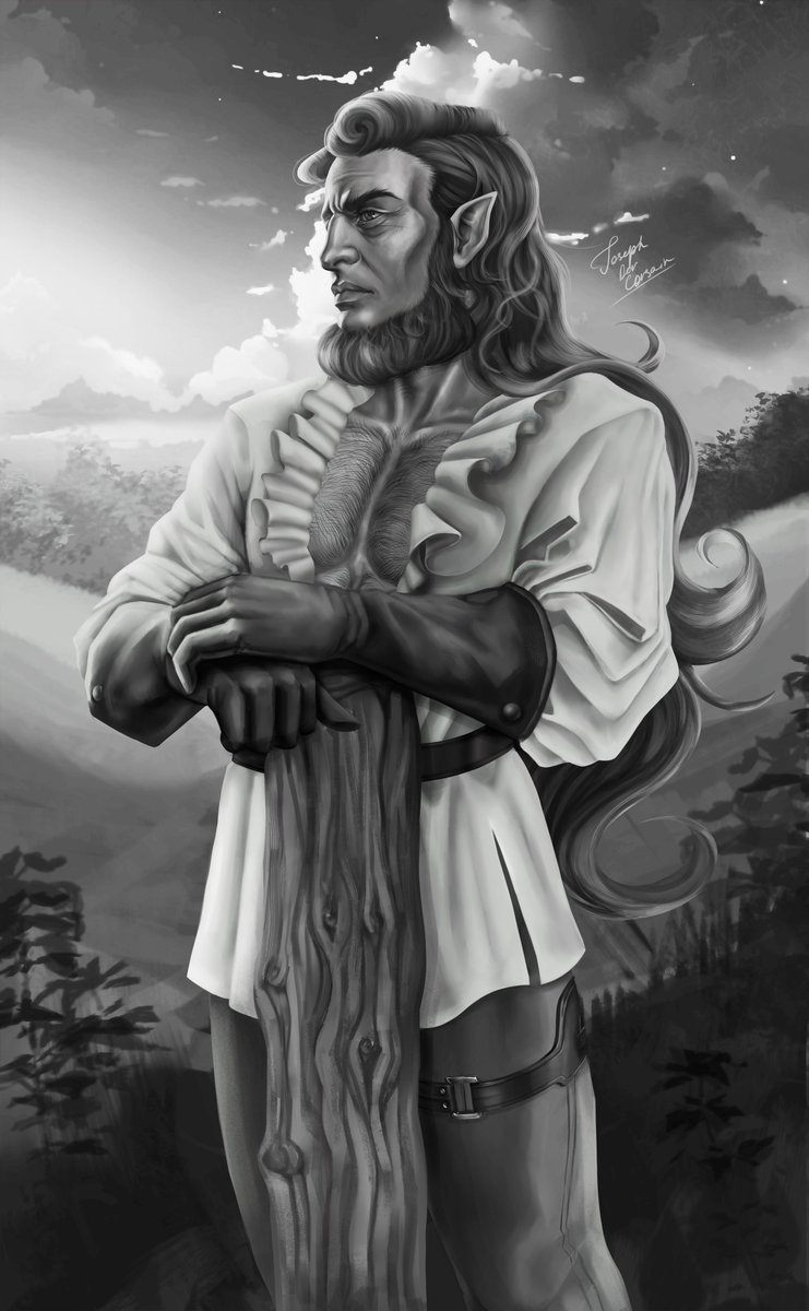 Joseph_Der_C's tweet image. This is a high elf who lived many years ago, when Skyrim was inhabited by snow elves. He is the father of my character. Unfortunately, he hasn't been with us for a long time... Or is he still alive because of the knowledge of ancient powerful magic?
#oc #skyrim #elf