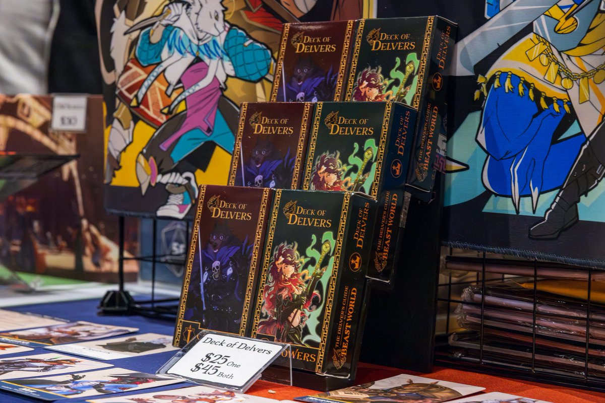 Heartleaf Games is found in the Sky! (@thedelversguide) on Twitter photo Last day for <a href="/anthronw/">Anthro Northwest</a>! You have almost cleared us out, but if you show up to the table in the den we'll have a shipping special running until the end of the day! Last day for <a href="/anthronw/">Anthro Northwest</a>! You have almost cleared us out, but if you show up to the table in the den we'll have a shipping special running until the end of the day!
