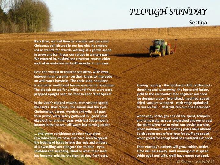 Poem for Plough Sunday #ploughsunday