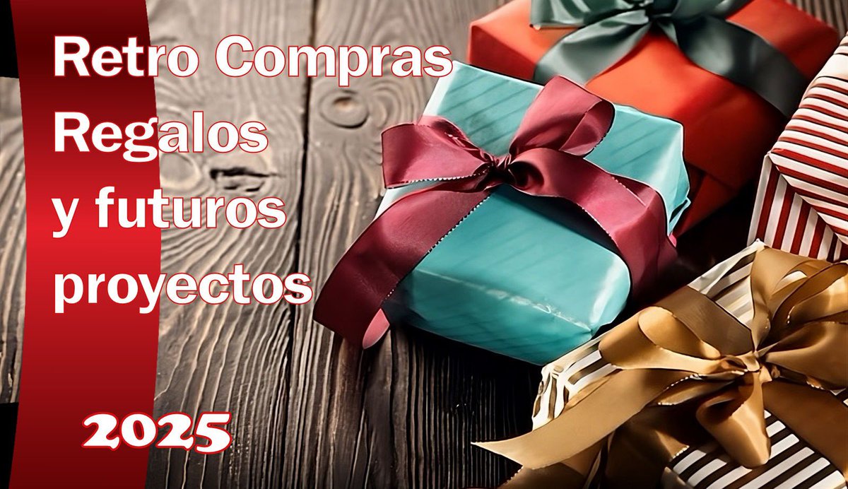 JaverHack's tweet image. Hoy tocan cosas retro. Quieres ver nos han traído los reyes mago?. No te lo pierdas en nuestro canal de #youtube 👉 youtu.be/QL9X-LPOO1Y 👈