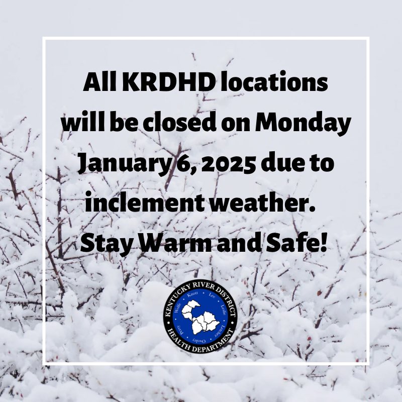 Kentucky River District Health Department tweet media