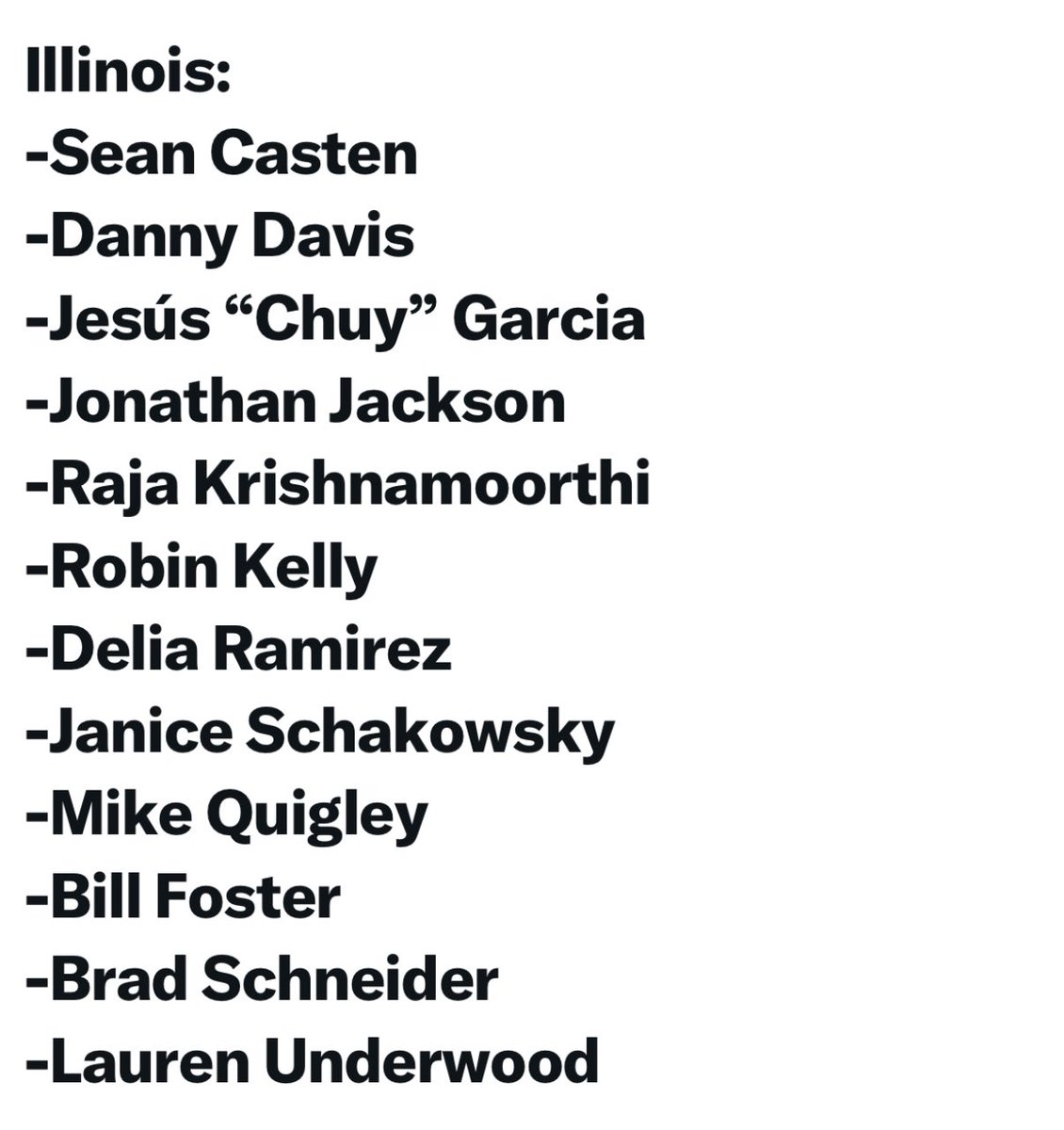 cpd8939's tweet photo. @ChicagoContrar1 @ChicagosMayor Here’s a list of some more of our outstanding Illinois politicians in congress who voted against the deportation of illegal aliens for conviction of sex crimes. #stayinglibtardstrong https://t.co/XEPXWAhQ0p
